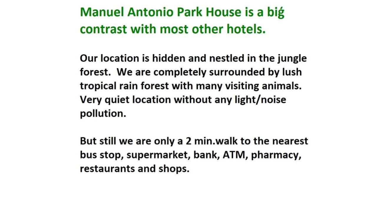 Manuel Antonio Park House - Adults Only Exterior photo